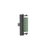 Simon Connect Płytka K45 złącza VGA (D-Sub 15) 45x45mm + wkład zaciski śrubowe szary grafit K100B/14 KONTAKT