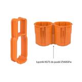 Łącznik do puszek KG71 pomarańczowy