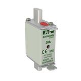 NH FUSE 20AMP 500V aM SIZE 000 Wkładka NH000 20A 500V AM podwójny wskaźnik 20NHM000B EATON
