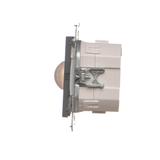 Simon 55 Czujnik ruchu Grafitowy mat