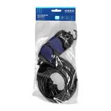 Przedłużacz warsztatowy bryzgoszczelny IP44, 4 gniazda (2+2) 2P+Z, IP44, przewód gumowy, H05RR-F 3x1