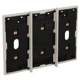 LIVING NOW 'MY HOME' - RAMKA STYKOWA - 3 MODUŁY - BIEL, Bticino