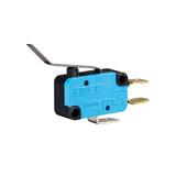 Mikroprzełącznik, zestyk przełączny 1NO+1NC, długa dźwignia