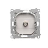 Simon 55 Gniazdo antenowe typu /F/ pojedyncze Do instalacji indywidualnych Jasnoszary mat