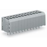 listwa zaciskowa do pł. drukowanych 6-bieg. szara raster 3,5 mm