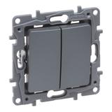 Niloe Selection - Łącznik Schodowy Podwójny 10 Ax Stal 762302 LEGRAND