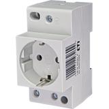 Gniazdo wtyczkowe t-2P+Z Schuko P 002414020 ETI
