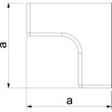 NAROŻE WEWN.WDK 10X20MM B