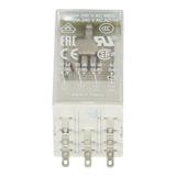 PRZEKAŹNIK CR-M120AC3L, A1-A2=120V AC, 3 STYKI C/O 250V/10A, LED