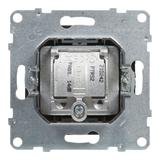 SUNO - Gniazdo TV-R-SAT przelotowe 14 dB, Czarny, Legrand