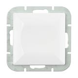 Przycisk dzwonek podtynkowy Pearl, 10A, 250V, WP-6/7P, biały