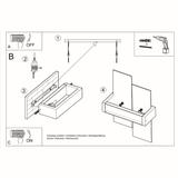 Sollux Kinkiet FENIKS 1 naturalne drewno SL.0077