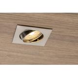 SUFITOWA OPRAWA PUNKTOWA PORTO - K Z REGULACJĄ, ODLEW, IP20, INOX, KWADRAT