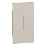 LIVING NOW 'MY HOME' - KLAWISZ Z SYMBOLEM  (+/-)  - 2 MODUŁY - PIASKOWY BEŻ, Bticino