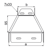 RKSBJ200/100H80 REDUKCJA SYMETRYCZNA 1,0 MM
