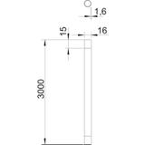 SM16 W ALU, Rura aluminiowa