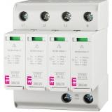 ETITEC SM T2 300/20 3+1 Ogranicznik przepięć T2 (C) - bez prądu upływu