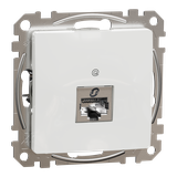 Sedna Design & Elements, gniazdo komputerowe RJ45 kat.5e STP, białe