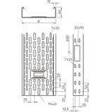 KORYTKO KABL.IKS 1,0MM 60X100 FS