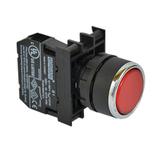 Przycisk kryty 1NO czerwony