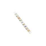 TAŚMA FLASH 3528, 300 LED CIEPŁY BIAŁY, 24W BEZ ŻELU 8MM, ROLKA 5M