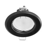 SUTRI RC ramka dekoracyjna oprawy punktowej, MR16/GU10 max 50W, okrągła, stała, czarna AD-OD-6175/B ORNO