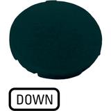 M22-XD-S-GB4 Soczewka przycisku 22mm płaska czarna z opisem /DOWN/ 218200 EATON