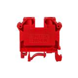 ZSG1-6.0Nc ,  Złączka szynowa gwintowa, seria NOWA, 6,0 mm2, TS 35, 1 tor, czerwony