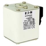 FUSE 550A 1250V 2BKN/75 AR CU Wkładka szybka 550A AC 1250V rozmiar 2 61x75x77 mm aR IEC UL 170M5395