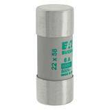 CYLINDRICAL FUSE 22 x 58 6A AM 690V AC Wkładka cylindryczna 22 x 58mm 6A AM 690V AC C22M6 EATON