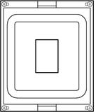 univers N Blok dla odłącznika obciążenia 160A 300x250mm UK21R1 HAGER