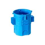 S60G ,  Puszka podtynkowa O 60 szeregowa, ekstra - głęboka - 80mm, niebieski