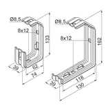 WSKS60 Wieszak sufitowy
