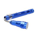 Latarka teleskopowa 17-57 cm, 3 LED, 4 x LR44, wyginana głowica, magnes WL-9 ORNO