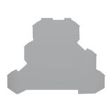 TOPJOBS ścianka końcowa szara