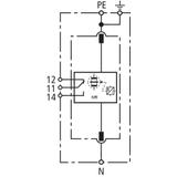 Ogranicznik przepięć N-PE gap M FM 961105 DEHN