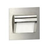 DRACO LED NEW 1,5W oprawa schodowa podtynkowa 12VDC 30lm 4000K satyna innowacyjny sposób monta AD-OS