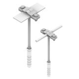 Uchwyt z kołk.rozp.Z-Śruba, M12, L=12cm,B=30mm/OG/