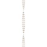 Simon 54 Premium Puszka natynkowa 3-krotna do ramek PREMIUM. Głębokość 35mm złoty mat