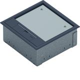 tehalit.VE-EE Zestaw puszka podło-mon IP30 1,5kN Q06 205x205 5mm PA/stal stalowy UDKQ067011 HAGER