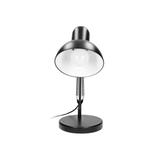 Lampka biurkowa DEON 60W E27 wysoka regulowana czarna DL-2/B ORNO