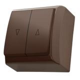 BIS Łącznik żaluzjowy - kolor brązowy