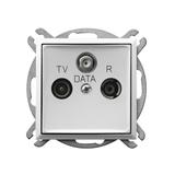 ARIA Gniazdo RTV-DATA - kolor biały