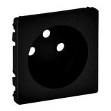 VALENA LIFE - PLAKIETKA DO GNIAZD 2P+Z - CZARNA