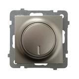 AS Ściemniacz uniwersalny do obciążenia żarowego, halogenowego oraz LED - kolor satyna light