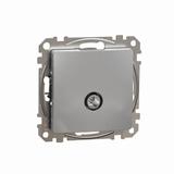 Sedna Design & Elements Gniazdo antenowe TV końcowe 4dB srebrne aluminium SDD113471 Schneider