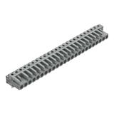 MCS-MIDI Classic gniazdo kątowe 24-bieg. szare raster 5 mm /10szt./ WAGO