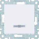 lumina Łącznik kontrolny uniwersalny/schodowy biały WL0220 HAGER