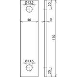 Element montażowy BF NEMA