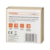 Bezprzewodowy bezbateryjny włącznik z odbiornikiem WB-1 ORNO